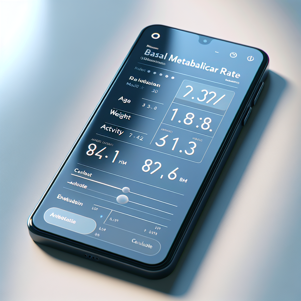 Image showing methods or formulas for calculating Basal Metabolic Rate.