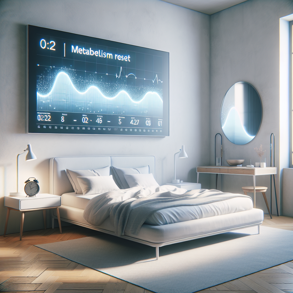 Visual representation of cortisol and its effects on the body, possibly linked to stress and sleep deprivation