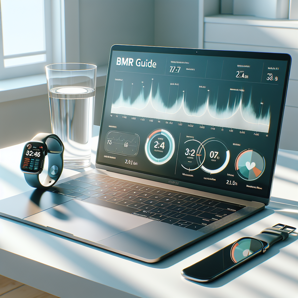 Diagram explaining basal metabolic rate components