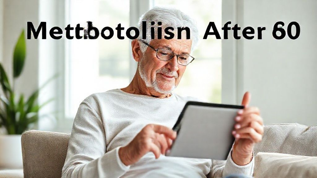 Healthy senior eating a balanced meal